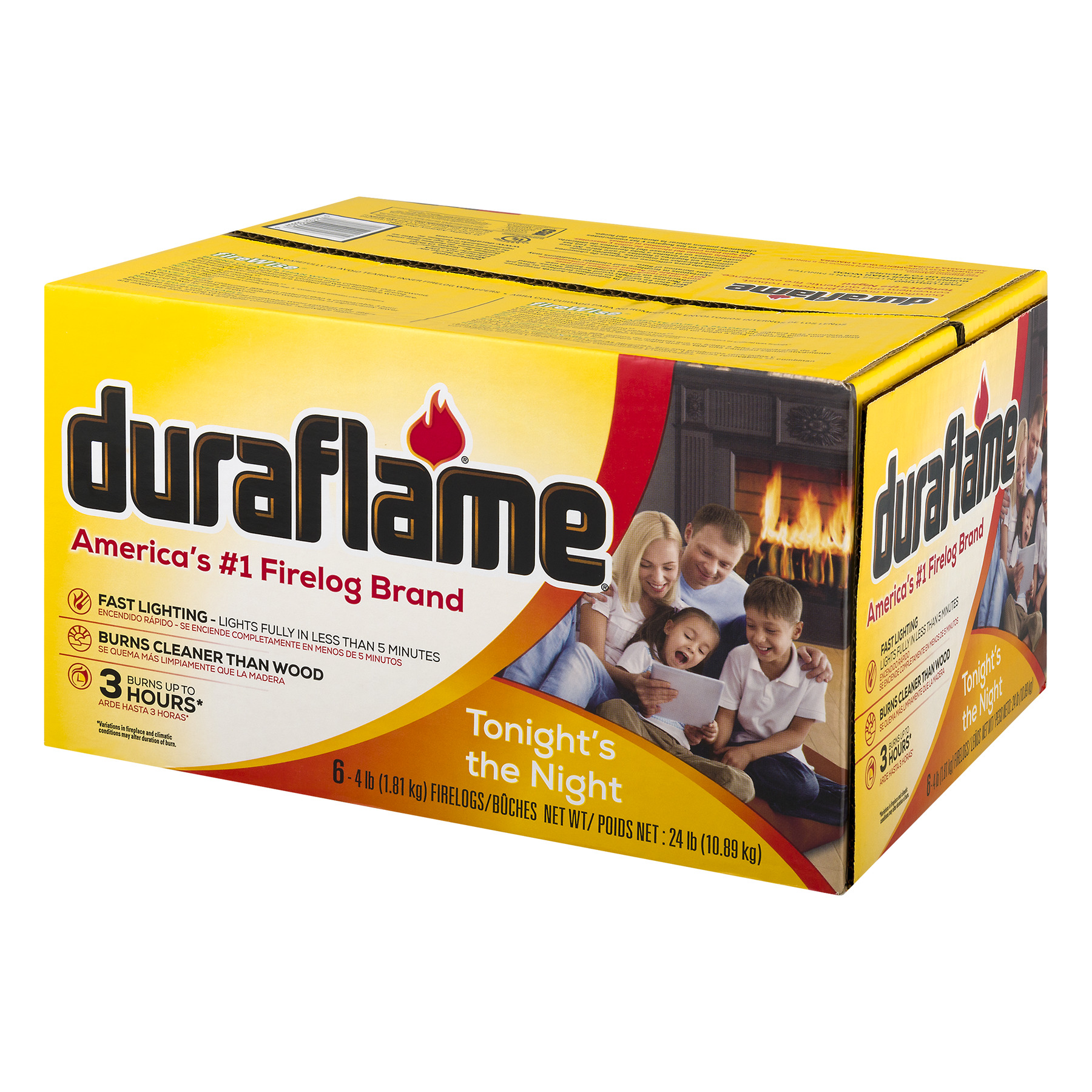 duraflame 6pk 4lb 3-hr Firelog - image 3 of 5
