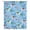 Blue, variant on Cute Camels Sheer Curtains 45 Inches Long, Desert Animals Houses Palm Trees Fantasy Purple Light Filering Curtains, Breathable Simi Curtain Privacy Drapes for Kitchen Bathroom Small Window Treatment
