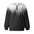 thumbnail image 6 of Dyegold Womens Oversized Half Zip Pullover Long Sleeve Sweatshirt Quarter Zip Trendy Hoodie Ouffits Teen Girls Fall Clothes, 6 of 6