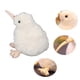 thumbnail image 4 of 7.9inch Kiwi Bird Stuffed Toy Soft Cute Lifelike Portable Standing Plush Animal Toy for Kids Toddlers White, 4 of 4
