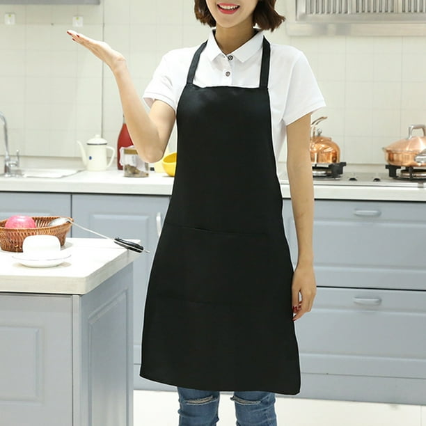 Mens and Womens Apron with 2 Roomy Pockets Waist Apron for Kitchen