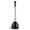 Black, variant on Toilet Plunger with Magnetic Caddy Holder - Black and White