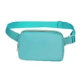 thumbnail image 5 of Waist Pack Bag Belt Bag Wallet Pouch Bums Bags Purse Utility Belt Chest Bag Tote Fanny Pack for Running Flashlight, Hiking, Fishing, Riding Light Blue, 5 of 8