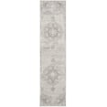 thumbnail image 7 of SAFAVIEH Brentwood Dimitri Floral Bordered Runner Rug, 2' x 6', Grey/Ivory, 7 of 7