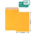Xxcxpark 120 PCS 6x9 inches Security Catalog Envelopes Printable Self