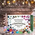 thumbnail image 1 of Christmas Advent Calendar,Healing Crystal Christmas Countdown Toys Set, 1 of 8