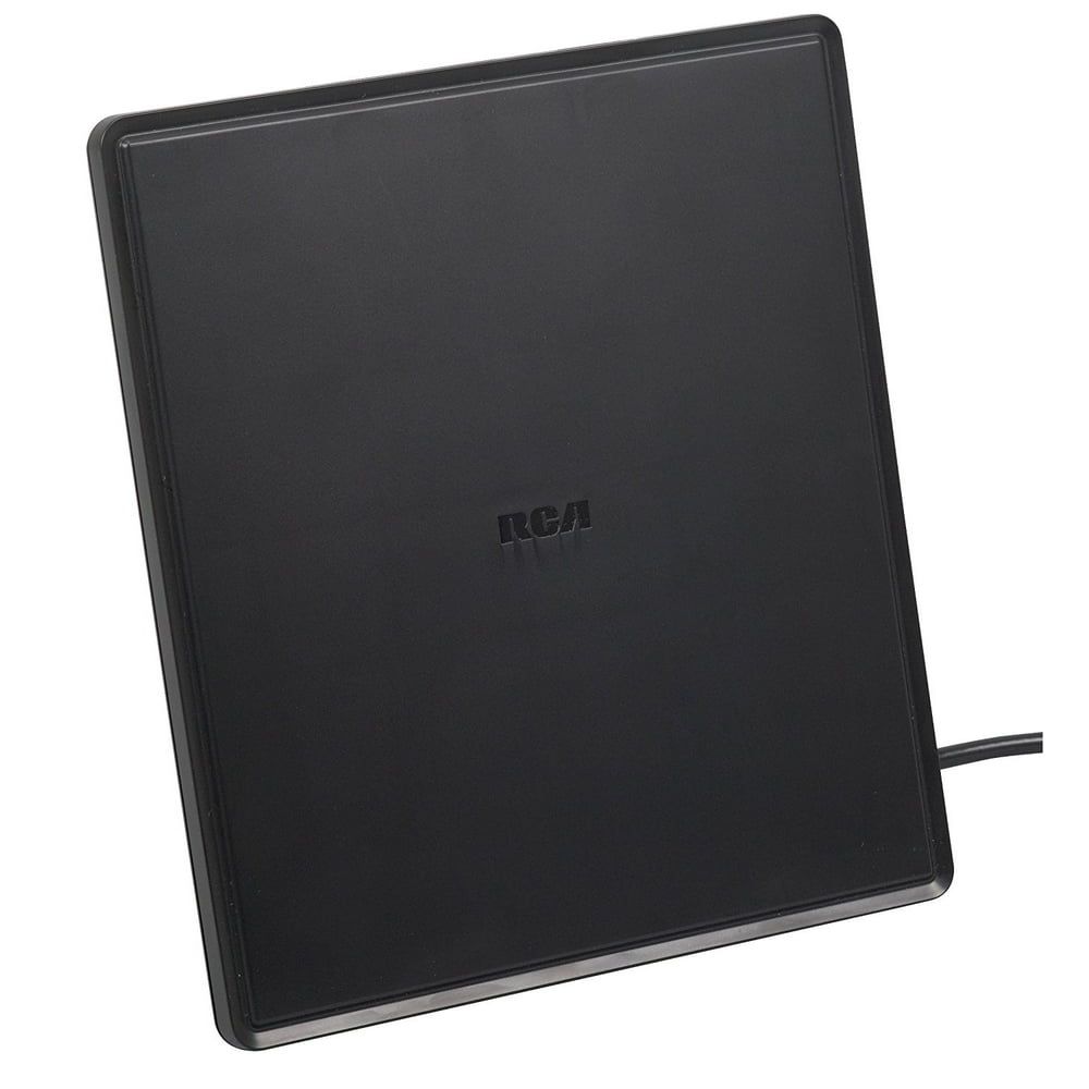 RCA Multidirectional Amplified Indoor Flat HDTV Antenna with Up to 50