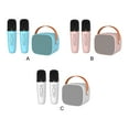 thumbnail image 2 of fashionhome YOHIA Machine Portable Sans Fil Bluetooth Rechargeable avec Microphone rose hermosa, 2 of 6