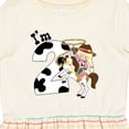 thumbnail image 4 of Inktastic I'm Two-cowgirl Riding Horse Birthday Girls Toddler Dress, 4 of 5