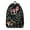 Black-36, variant on Gothic Starry Night Backpack, Lightweight School Bag Featuring Ethereal Moon and Astral Map Pattern