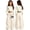 X269 Beige, variant on SJLDQY Sweatpants for Girls Trendy Letter Graphic Casual Wide Leg Pants Drawstring Waist Pants with Pockets