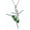 Green, variant on Ballerina Necklace 925 Sterling Silver Dancer Pendant Embellished with Birthstone Crystals from Austria, Christmas Ballet Recital Themed Dancer Gifts for Women