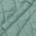 thumbnail image 6 of Women Quilted Barn Jacket Snap Button Diamond Long Sleeve Puffer Coat Outerwear with Pockets Warm, 6 of 7