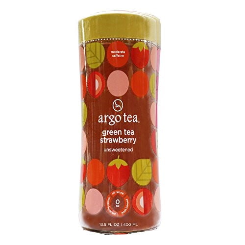 Argo Tea Green Tea Strawberry Unsweetened, 13.5 OZ