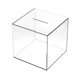 thumbnail image 1 of Bote de Ahorro Acrílico Transparente para Escritorio - Diseño Cubo 12X12X12CM, Ideal para Fiestas y Decoración del Hogar, 1 of 6