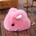 thumbnail image 2 of Rabbit Faux Tassel Keychain Bag Handbag Key Ring Car Key Pendant Jewelry, 2 of 2