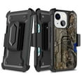 thumbnail image 6 of CoverON For Apple iPhone 14 Plus Holster Case, Heavy Duty Full Body Belt Clip Phone Cover Kickstand Card Slot - Camo, 6 of 9