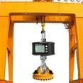 thumbnail image 2 of Mistaha LCD Backlit Display Heavy Duty Industrial Electronic Crane Scale with Data Hold and Tare Function - 1000KG Capacity, Black (Battery Not Included), 2 of 6