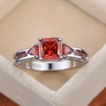 thumbnail image 3 of SEPARQI Classic Valentine's Day Proposal Gift for Wife For Women High Quality Dazzling Cubic Zirconia AAA Zircon Ring Ideal Jewelry Gift Gift Box Included, 3 of 10