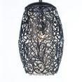 thumbnail image 3 of Maxim 24153CGOI ArabeSquareue 1-Light Mini Pendant, Oil Rubbed Bronze, 3 of 5