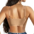 thumbnail image 3 of Wireless Bras for Women Seamless No Underwire Bra Full Coverage T shirt Bralettes Soft Padded Sleep Bra, 3 of 6