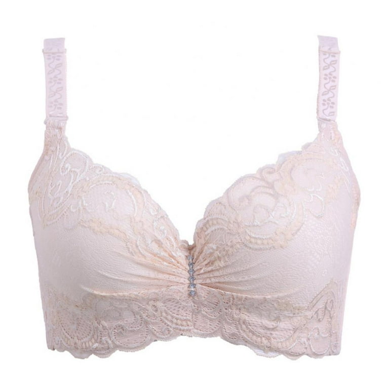2015 women bra Plus size 34C 36C 38C 40C lace bra cotton intimate brassiere  thin cup bra 3/4 cup for women - AliExpress