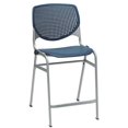 thumbnail image 2 of Home Square Plastic Counter Stool in Navy - Set of 3, 2 of 3