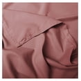 thumbnail image 3 of Oversized King Size Flat Sheet, 132" x 110" Hotel Quality Microfiber Sheet, No-Fade, No-Pill, Ultra-Soft Touch, Extra Wide to Stay Tucked on Thick Mattresses, Marsala, 3 of 6