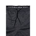 thumbnail image 3 of CULTURA AZURE Mens Side Stripe Tech Fleece Jogger, Heather Charcoal/Black, L, 3 of 7