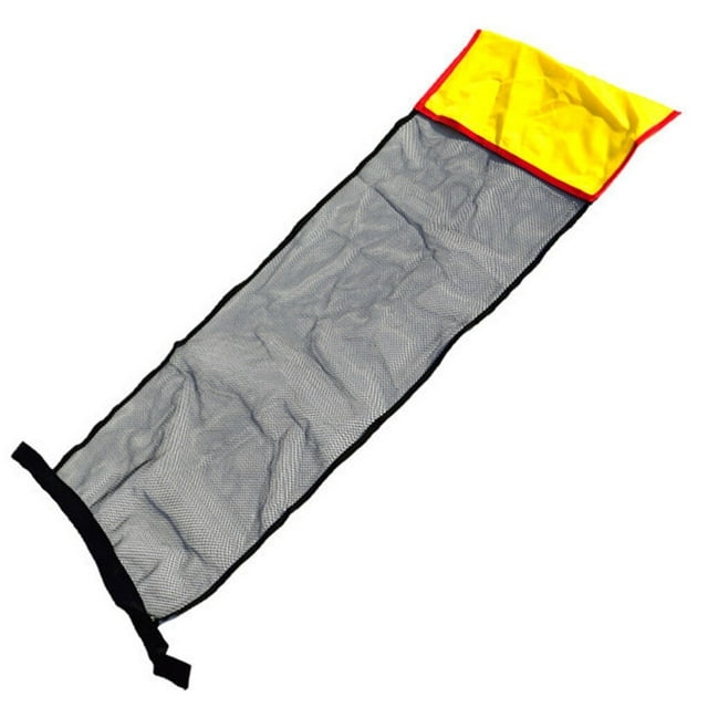 Thinsony Swimming Chair Cover Portable Lightweight Bright Multicolored Hammock Net Reusable Pool Chairs Nets for Outdoor Beach Yellow 1Set