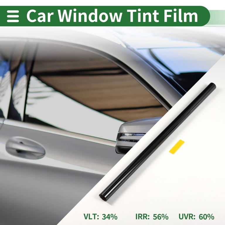 Northern Tint 20in X 10ft Nano Carbon Window Tint Roll – 35% VLT, 2-Ply Premium Film