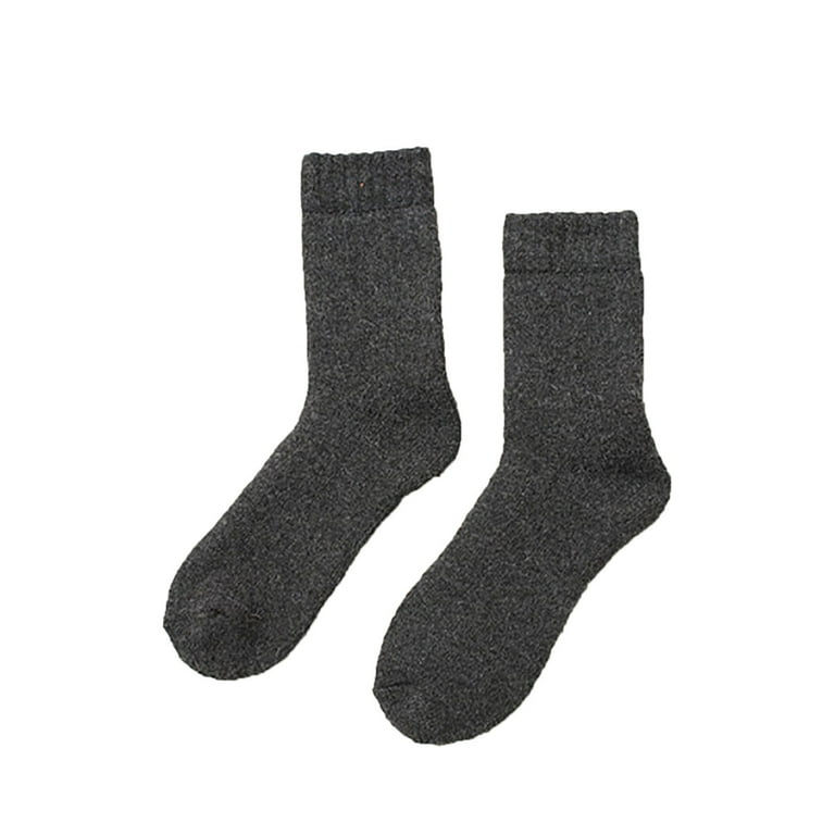 5 Pairs Men's Nordic Thermal Socks Winter Warm Thick Walking Hike
