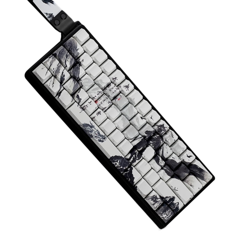 Original Profile Keycaps PBT Material Dyes Sublimations Side Print Keycap For Small Mechanical Keyboards 60% 68% Layout