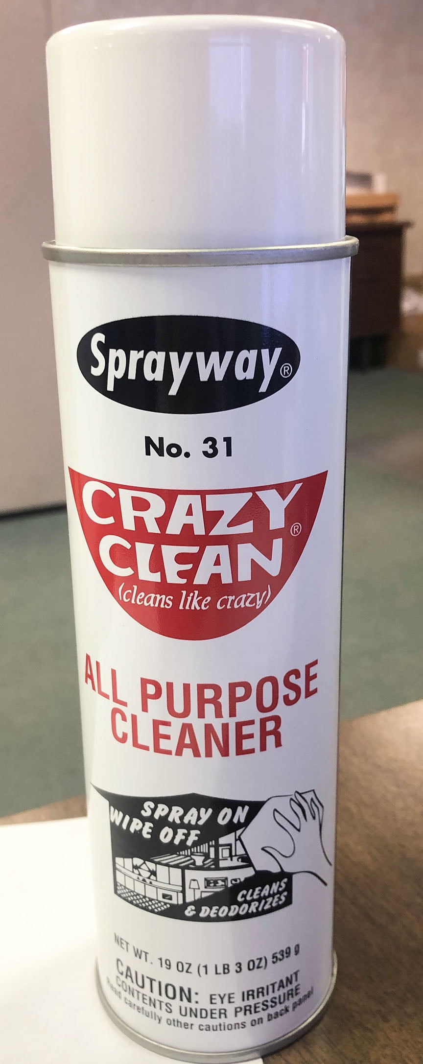 12 Cans Sprayway Crazy Clean SW31/ 31S