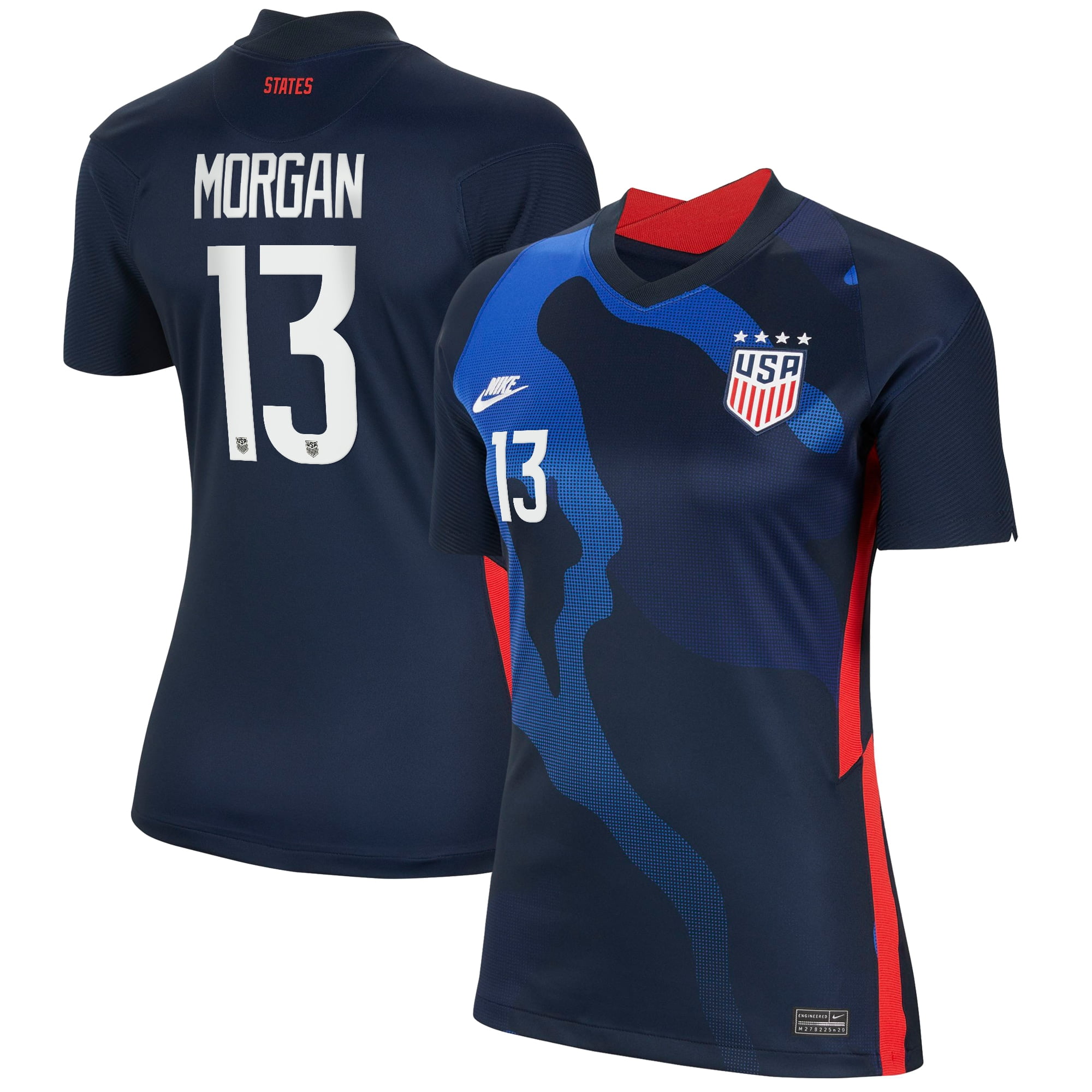 alex morgan blue jersey