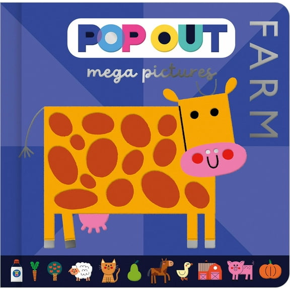 Pop Out Mega Pictures Farm (Board Book)