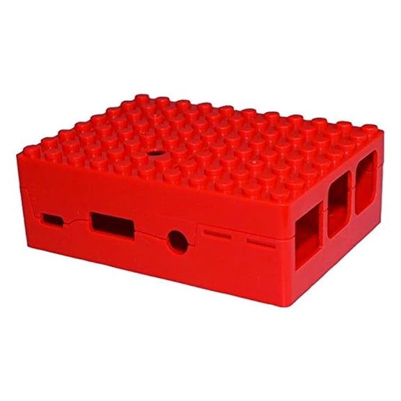 Raspberry Pi 2, 3, 3B+ Blox Case - Red