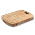 thumbnail image 1 of Tabla de cortar HexClad Hybrid Beechwood con bandeja de acero inoxidable, 1 of 1