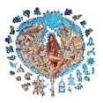 thumbnail image 4 of Wooden Jigsaw Puzzles for Adults - Uniquely Shaped Pieces - made in USA by FoxSmartBox - 340 Pieces - Sea Harmony, 4 of 8