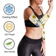 thumbnail image 2 of Women UV Sun Protection Arm Sleeves, Cooling Sleeves Arm Cover Shield for Men Cycling Hiking Running Hand Drawn Cows for Outdoor Indoor, 2 of 6