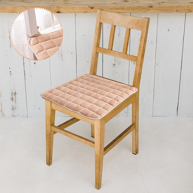 Cojines de Silla Al Aire Libre,Cojines de Lana para Mesa de Comedor Silla Oficina Estudiante Hogar,Almohadilla de Asiento Antideslizante de 45x45cm con Patrón Único,Alfombrilla de Comodidad Lavable En