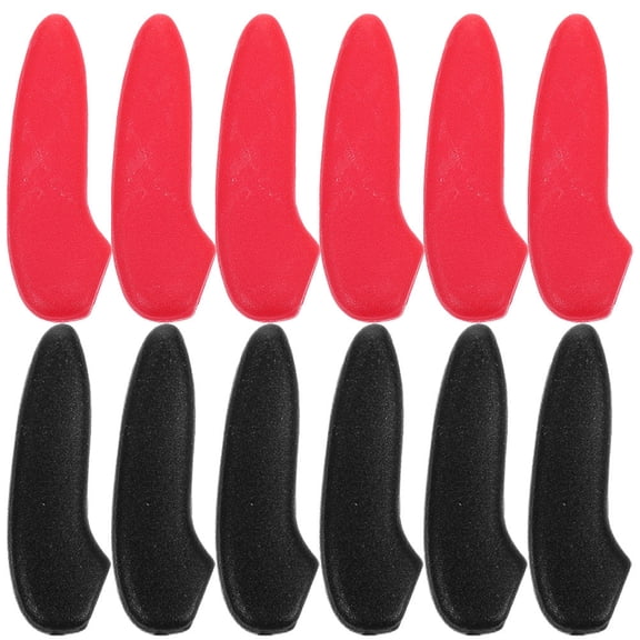 Clispeed 20Pcs Reusable Plastic Knives Protectors Assorted Color Covers for Kitchen Blades and Tips
