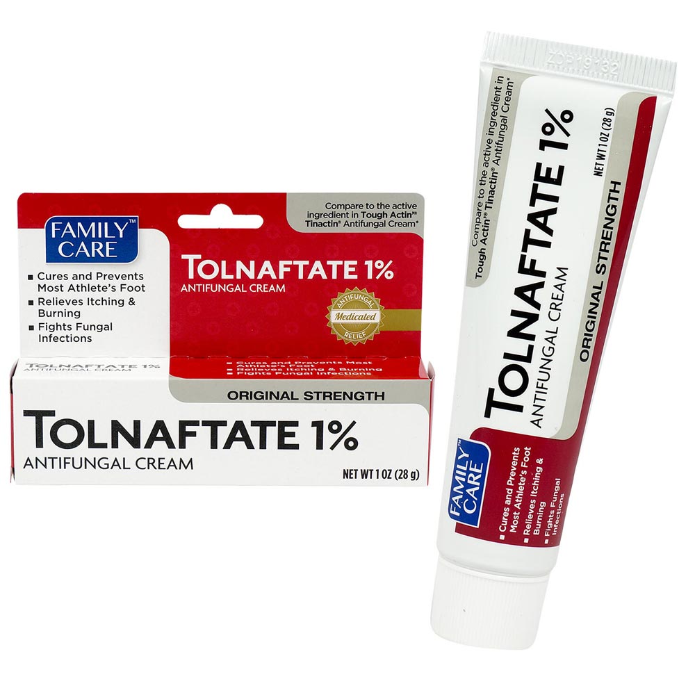 Athlete's Foot Antifungal Cream Treatment Tolnaftate 1% Relieves Itching Burning - image 2 of 6
