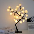 thumbnail image 3 of Luces LED XianweiShao Rosa blanca cálida Decoración de interiores, 3 of 5