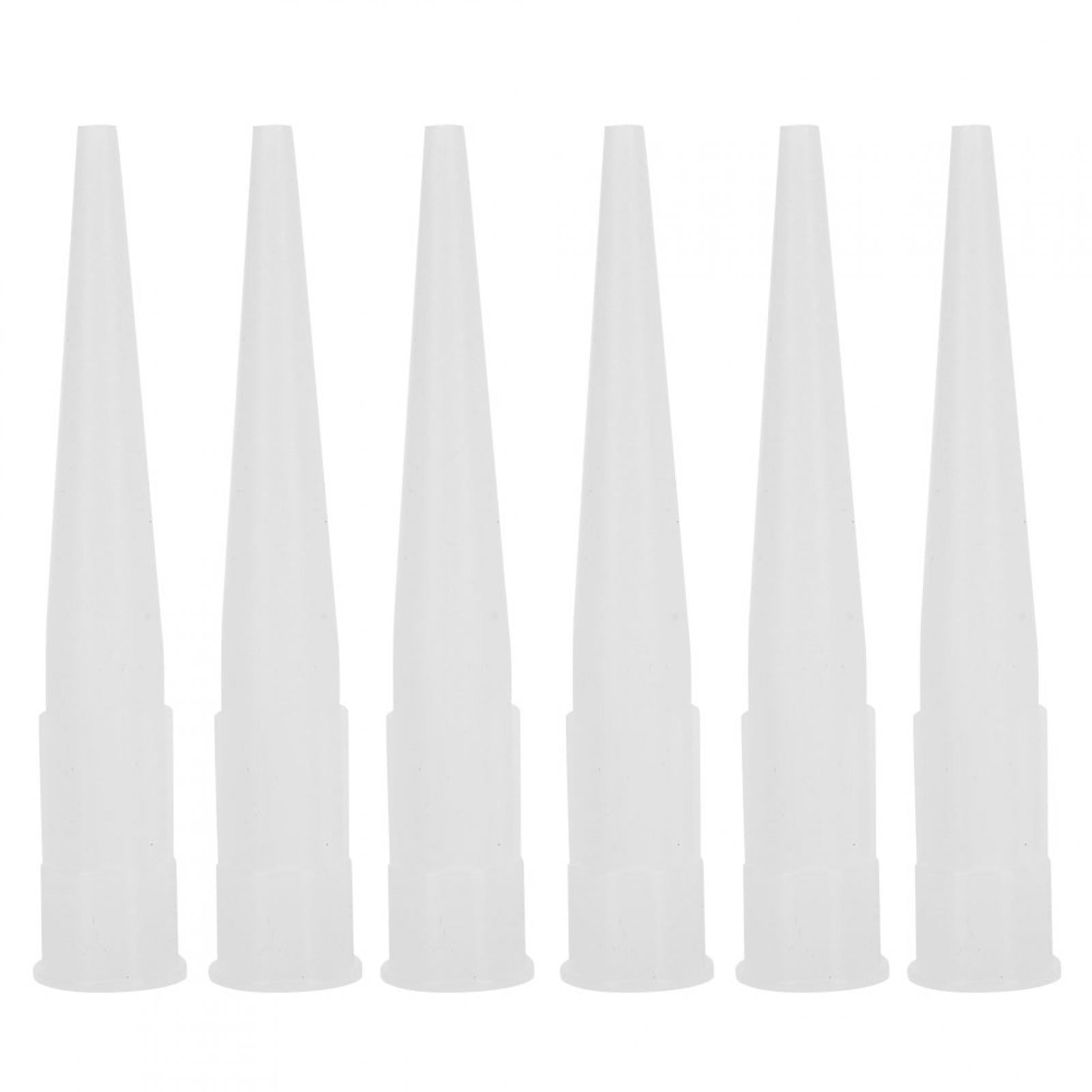 Set of 30 Plastic Caulking Gun extender Caulk Nozzle Tip Tool for Sausage Caulking Gun, Caulk