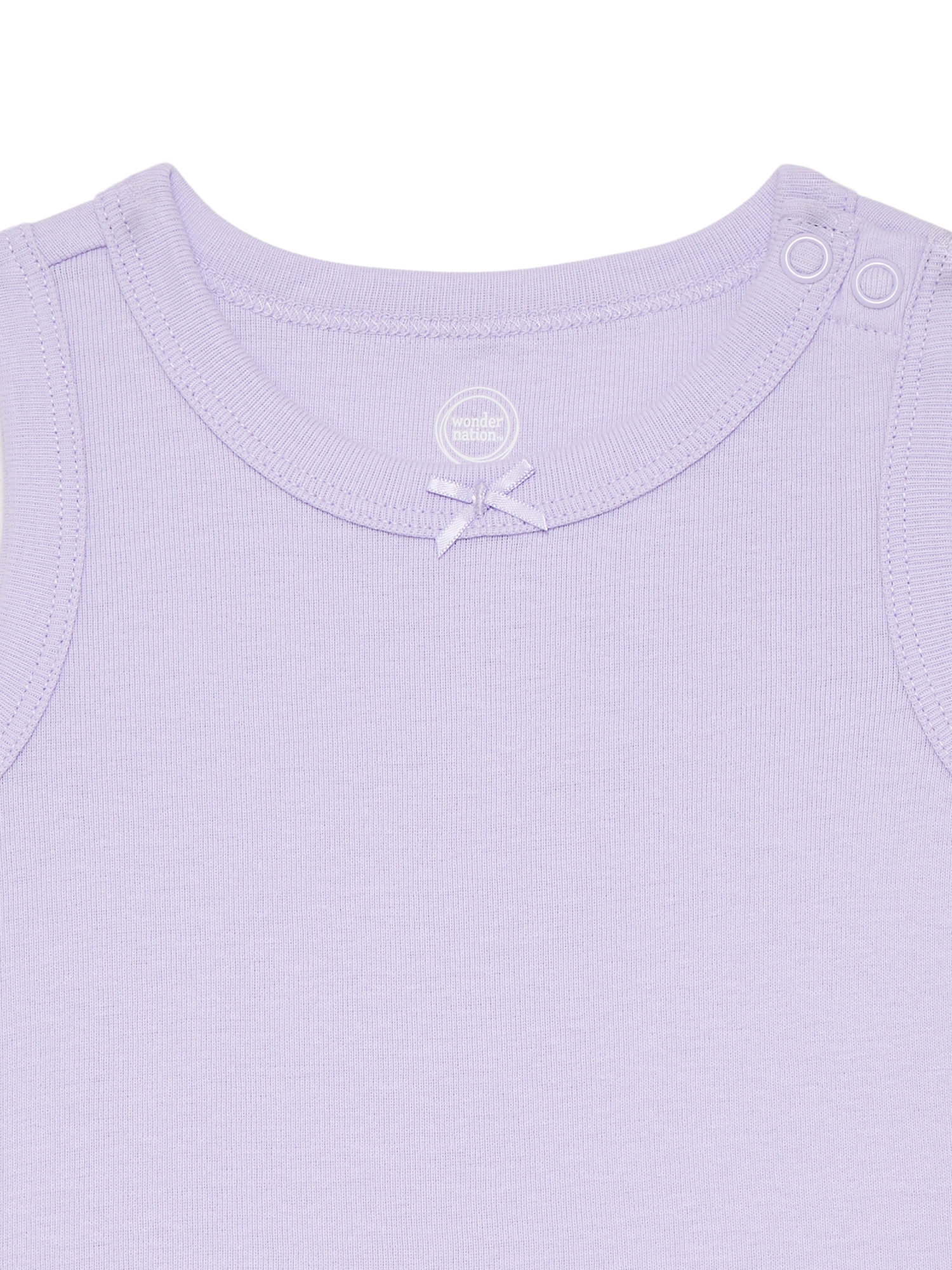 Wonder Nation Baby Girls Tank Bodysuit, Sizes 0-24 Months