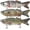 D1-3.5"-0.5oz, variant on TRUSCEND Fishing Lures for Bass Trout Crappie, Lifelike Swim Baits Bass Fishing Gear Accessories for Walleye and Pike Slow Sinking Freshwater Saltwater Jigs, Amazing Fishing Gifts for Men