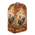 thumbnail image 4 of FKELYI Autumn Leaf Pumpkin Rooster Print Blender Dust Cover with Handle Anti Splash Water Resistant Blender Mixer Protector Covers for Kitchen Appliance Dustproof Cover, 4 of 6