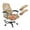 Beige-Robin Rose, variant on HELLHERO Cat Sunflower Print Office Chair Cover with Armrest Covers, Cow Print Stretchable Computer Chair Cover, Desk Chairs Slipcovers for Armrest Chairs