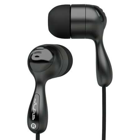 JLab Audio JBuds Hi-Fi Noise-Reducing Ear Buds, GUARANTEED FOR LIFE - Black